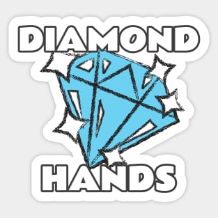 Diamond Hands Sticker